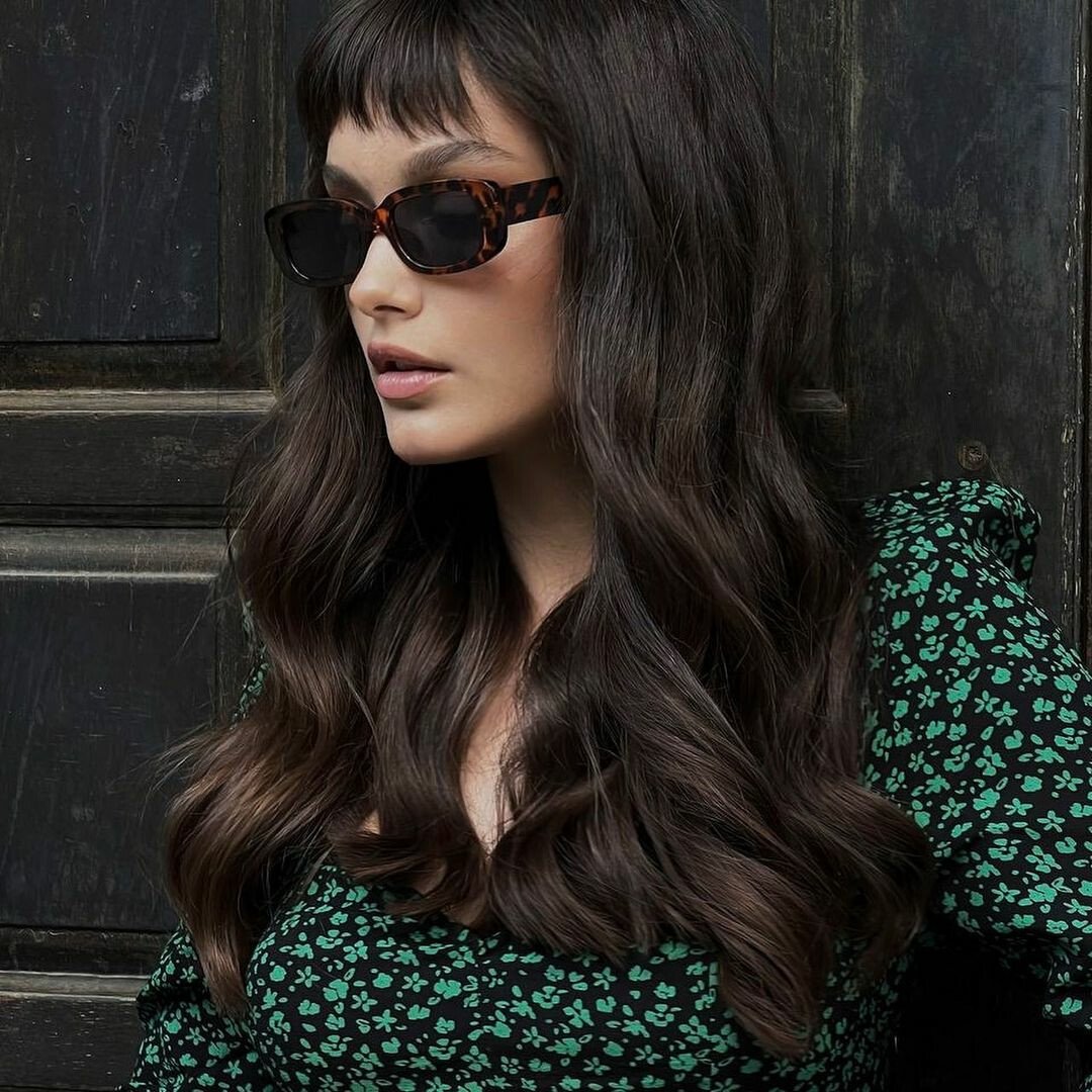 короткая челка