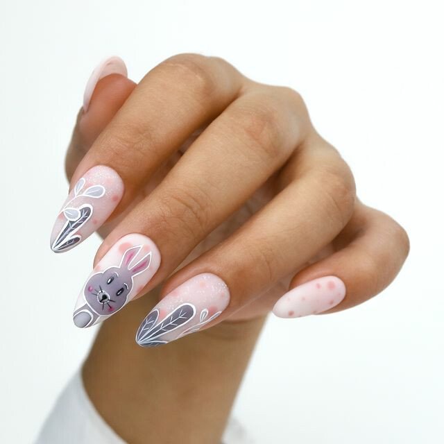 длинные ногти дизайн