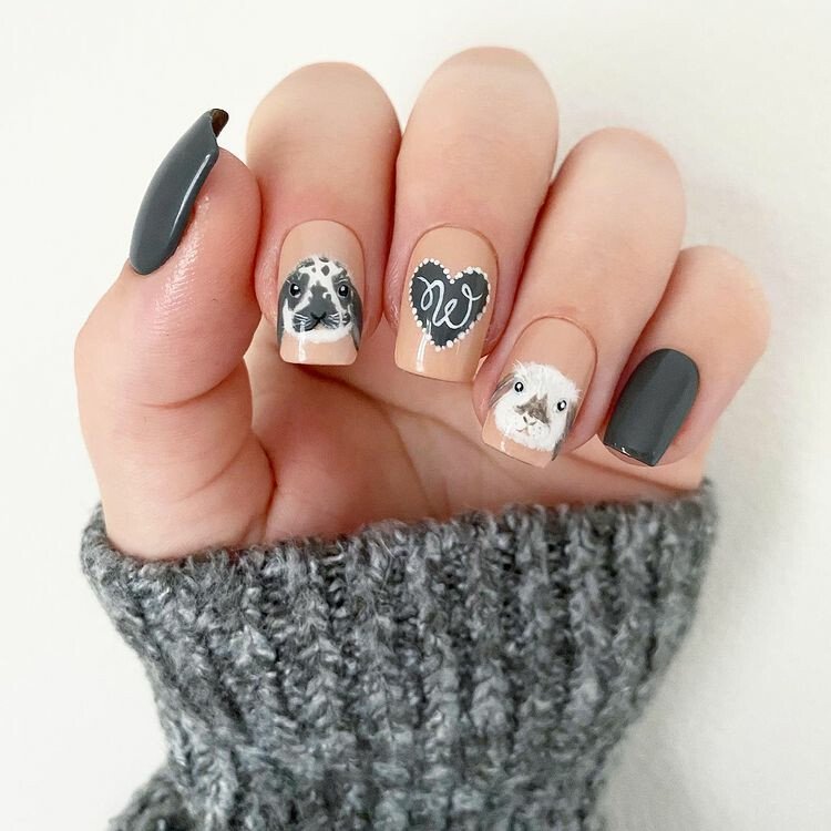 уютный маникюр