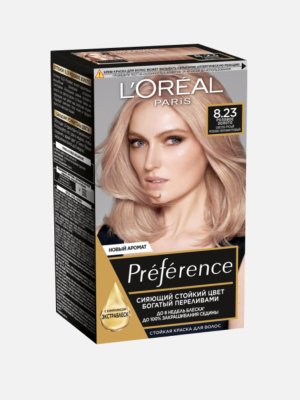 светло-розовая краска для волос