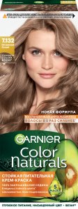 Garnier Стойкая питательная крем-краска для волос Color Naturals, оттенок 7.132 Натуральный русый