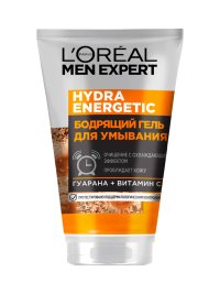 L'Oreal Paris Men Expert Бодрящий гель для умывания лица "Гидра Энергетик", 100 мл
