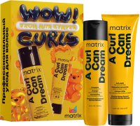 Набор Matrix A Curl Can Dream для кудрявых и вьющихся волос, Шампунь 300 мл и Маска 250 мл