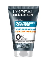 L'Oreal Paris Magnesium Defense Успокаивающий гель для умывания, 100 мл