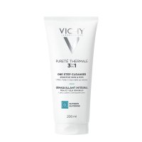 VICHY PURETE THERMALE Очищающее средство универсальное для чувствительной кожи лица и вокруг глаз, 200 мл