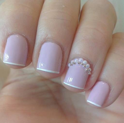 Френч на свадьбу: 20 вариантов дизайна фото 13797