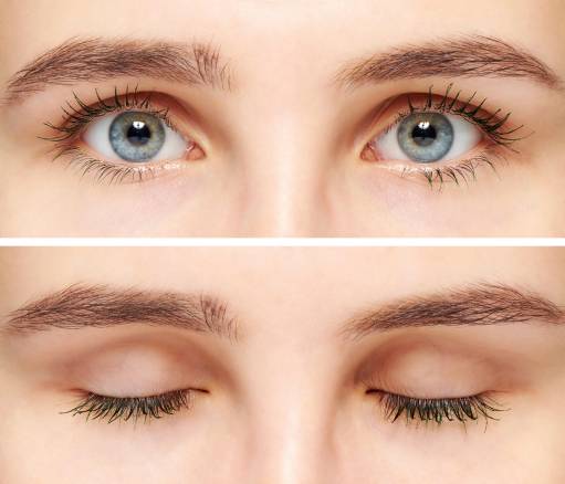 изумрудная  тушь для карих глаз