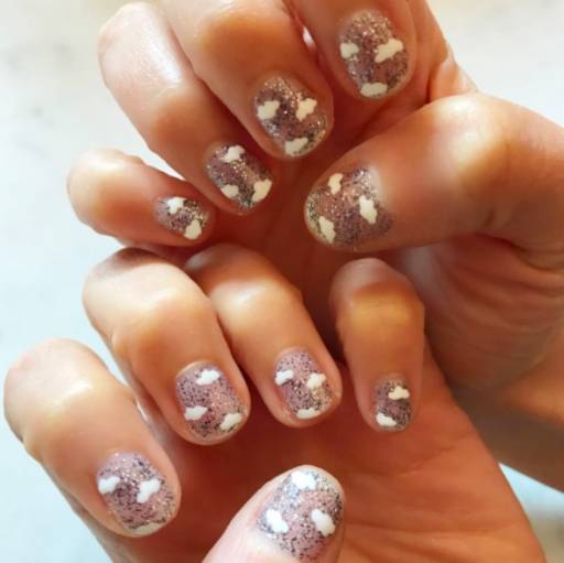 крупные блестки