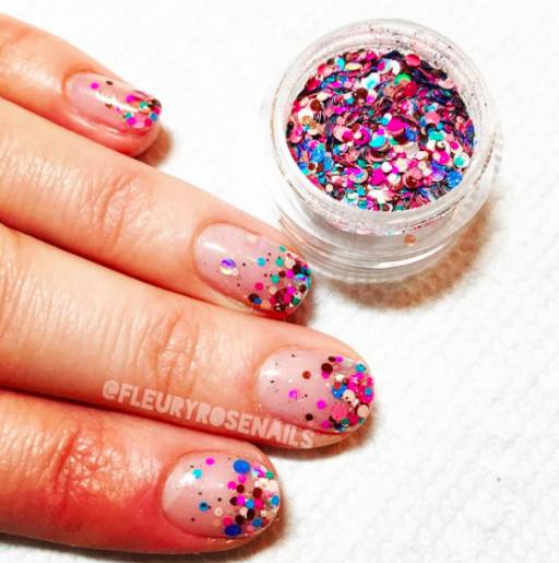 круглые блестки