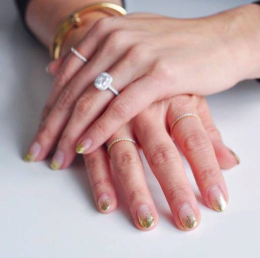 золотой френч