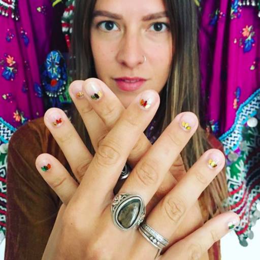 разноцветные точки