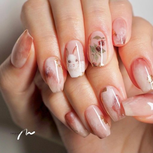 художественные рисунки на ногтях