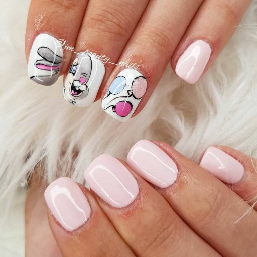 мультяшный маникюр